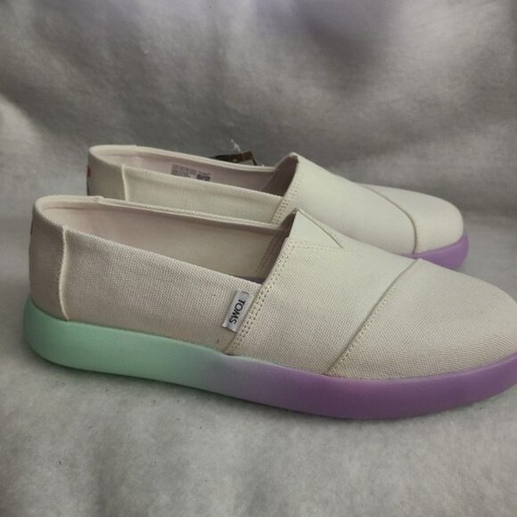 NWT - TOMS Women's, Alpargata Mallow Slip-On Ombre - Picture 7 of 11